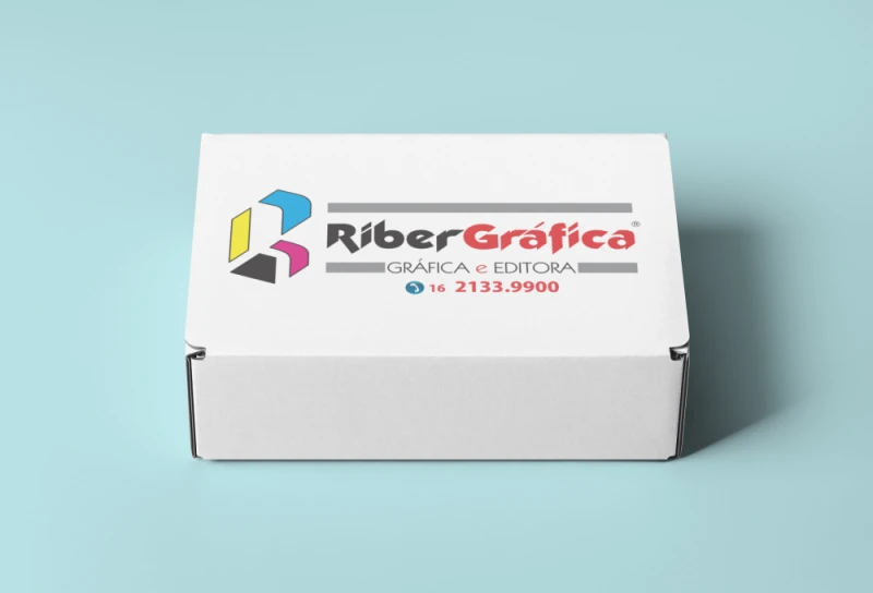 caixa de papel microondulado quadrada